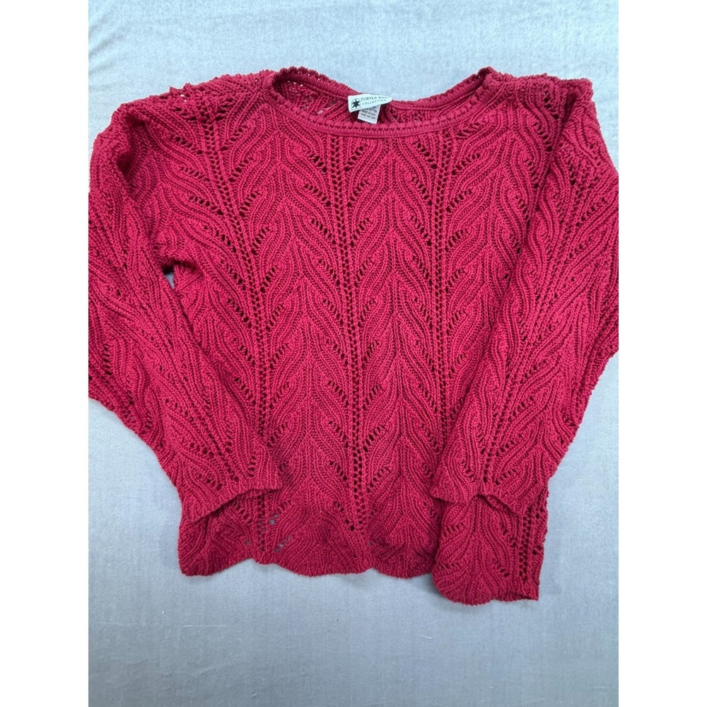 Turtle Bay Women Knit Sweater Made in USA Size XL‎